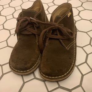 Brown Suede Boots
